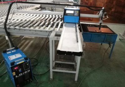 Malakas na tungkulin dust cover 1300 * 2500mm 3 axis cnc plasma cutting machine
