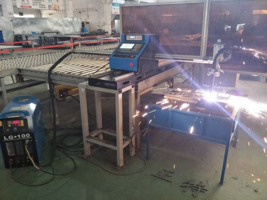 Mataas na katumpakan Hiwin square rail plasma pamutol 1300 * 2500mm aluminyo sheet cnc plasma cutting machine Huayuan 65A plasma kapangyarihan