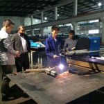Chinese Supplier CNC gantry type plasma cutting machine