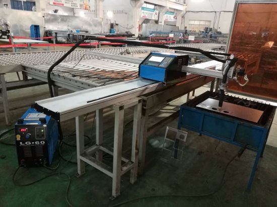 Maliit na uri ng pabrika ng presyo portable cnc plasma tube cutting machine