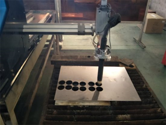 Ginawa sa china table / protable cnc plasma cutting machine para sa metal sheet round material
