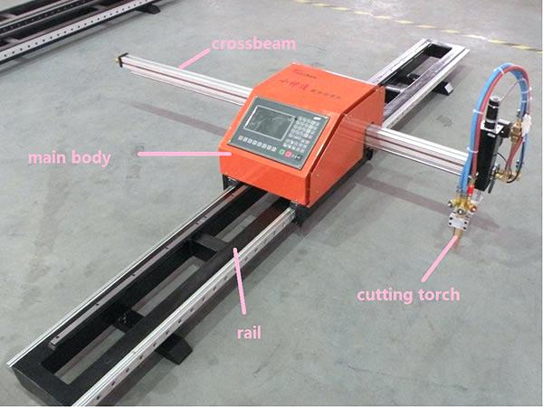 Bagong produkto cnc plasma cutting machine metal sheet 1200 * 1200mm nagtatrabaho lugar