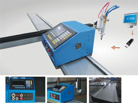 2018 Bagong Portable uri Plasma Metal pipe pamutol machine, CNC metal tube cutting machine