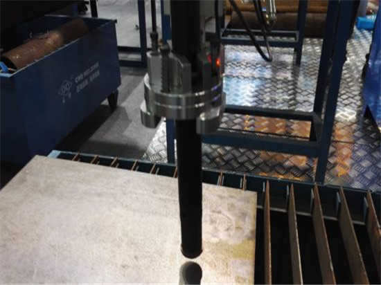 Metal CNC plasma cutter machine, na may parehong plasma at apoy cutting