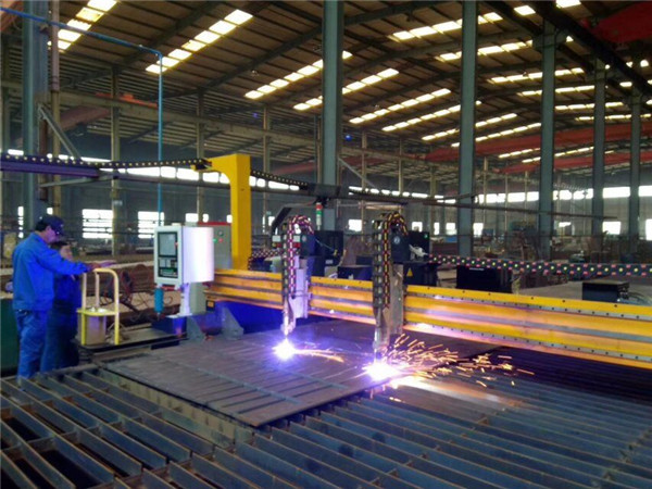 strong aluminyo, cross beam gantri cnc plasma cutting slitting machine na may CE / ISO