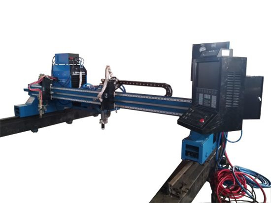 European kalidad cnc plasma cutting machine na may generator at umiinog para sa metal